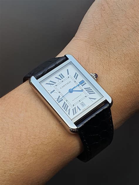 cartier tank solo 3800|cartier tank solo price.